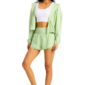 conjunto jaqueta e short