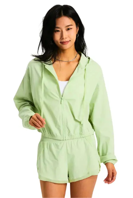 conjunto jaqueta e short