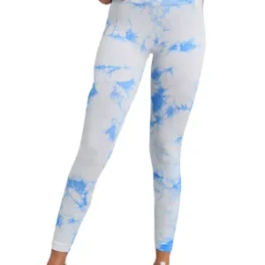 Legging Sem Costura Tie Dye Cintura Alta